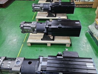 ES Servo Pump Unit 출하 준비